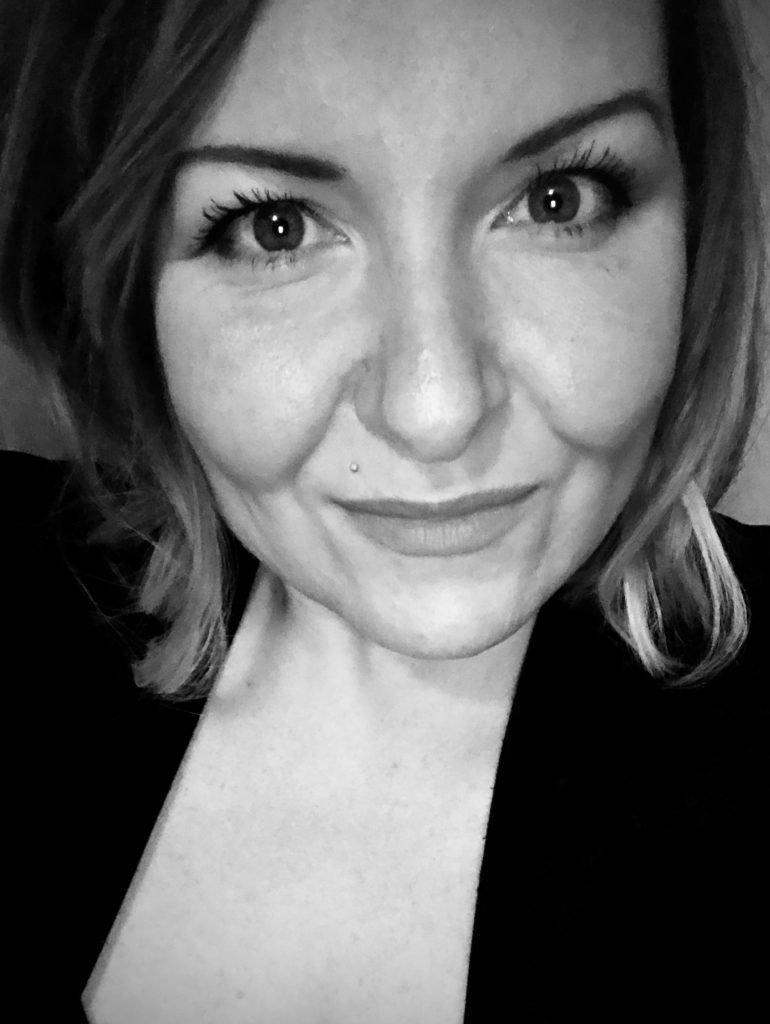Sonja Leason profile pic b&w