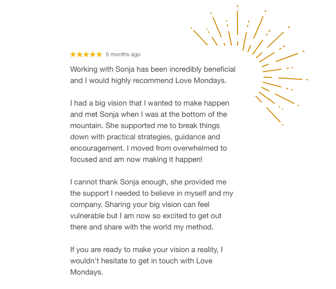 13 Sonja Leason - Business Growth - Scale My Business Academy - Testimonial