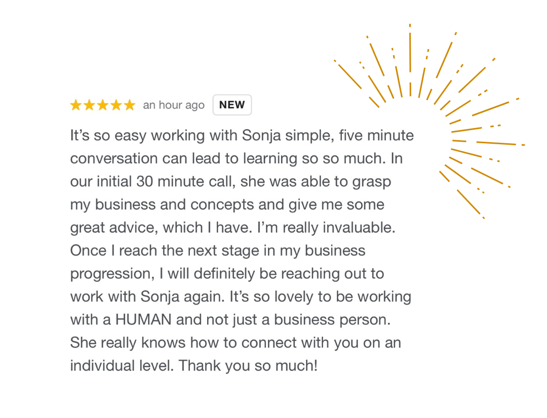 8 Sonja Leason - Business Growth - Scale My Business Academy - Testimonial